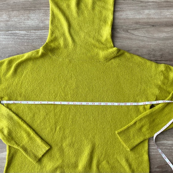 Elan green cowl neck chunky oversized sweater size small - Picture 6 of 10